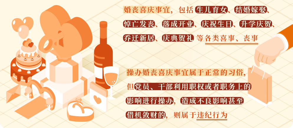 【黨紀(jì)學(xué)習(xí)】這樣操辦婚喪喜慶事宜將受處分